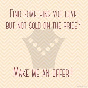 All Reasonable Offers Accepted💕